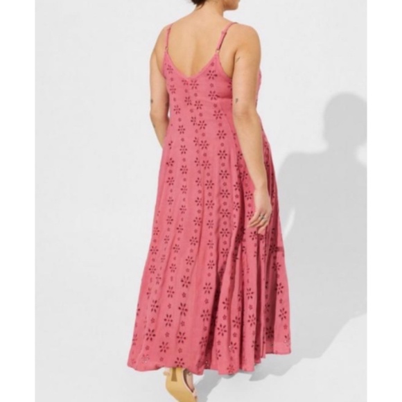 🆕 Maxi Challis Trapeze Dress 3 3X 22 24 NWT Torrid New - Picture 2 of 5